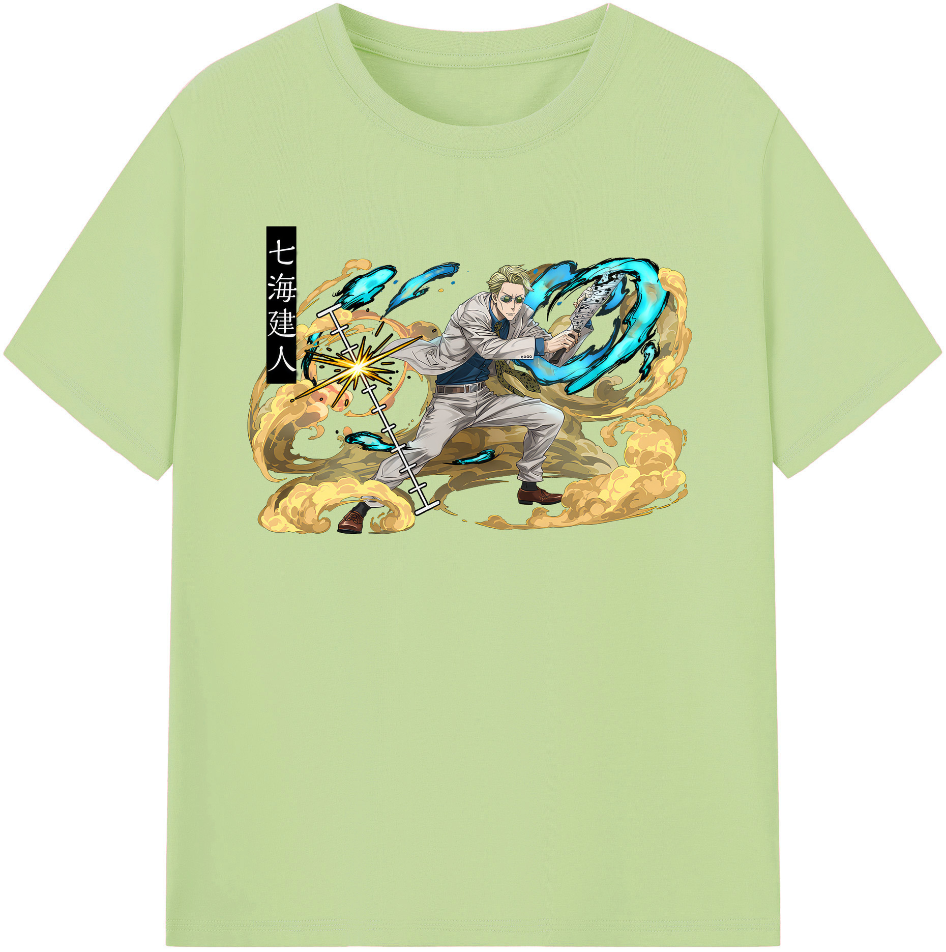 （画像用） 呪術廻戦 Jujutsu Kaisen 綿100％半袖Tシャツ（フロントプリント）
